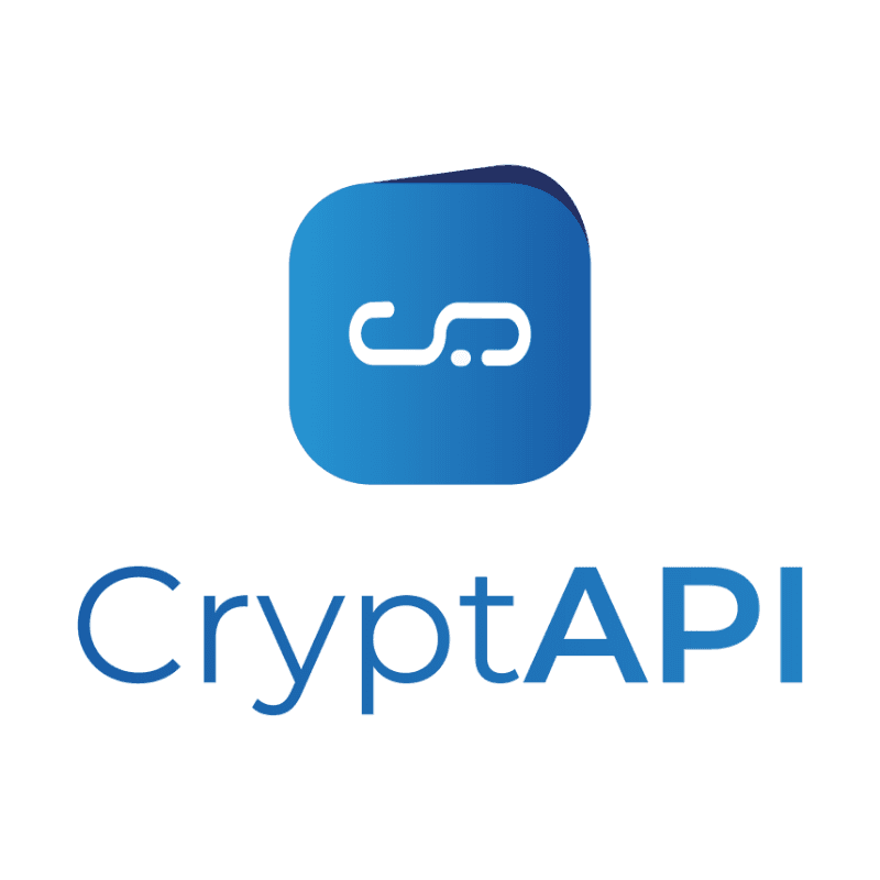 CryptAPI – Logo & Website preview